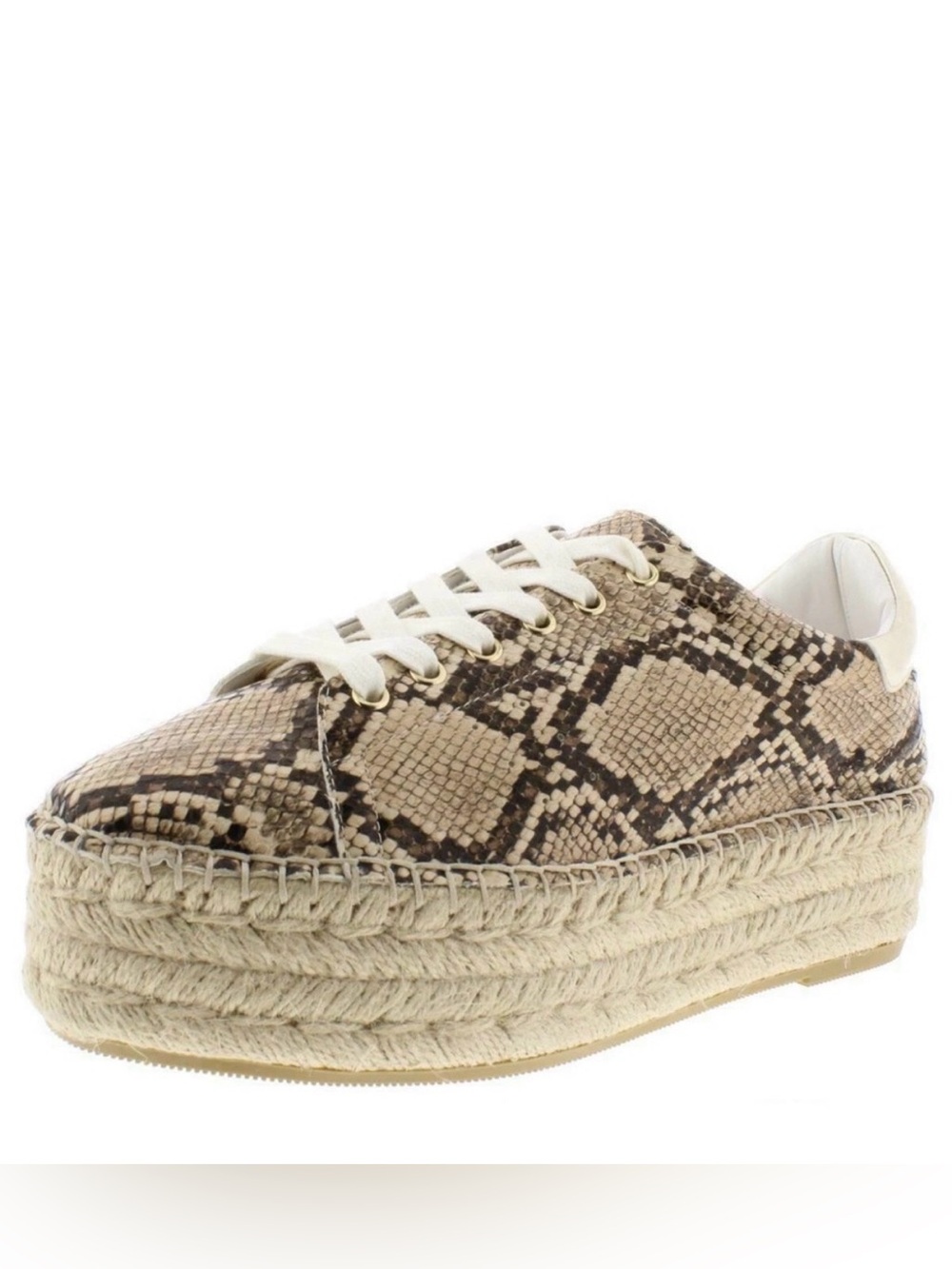 Brand New Steve Madden Platform Snakeskin Sneakers